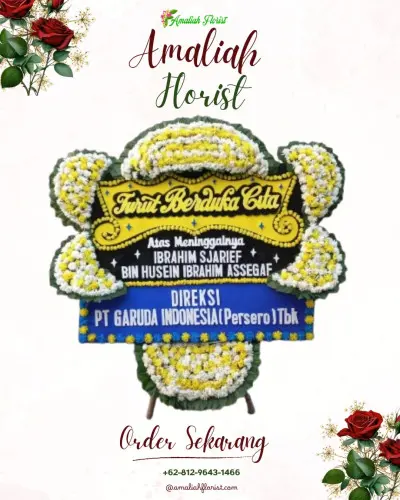 Papan Bunga Duka di Gogodalem